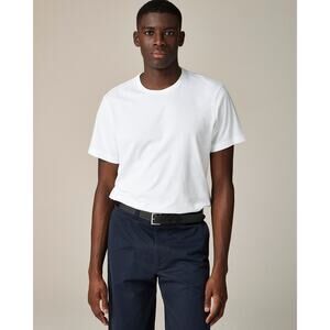 J.Crew Men’s Crewneck T-Shirt – White – Medium – NWOT – 100% Cotton